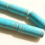 Tub din turcoaz reconstituit aprox 15x40 mm