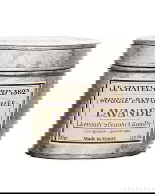 Lumanare Parfumata 200g Lavanda de Provence Le Chatelard 1802 Cutie Galva 2 Fitile