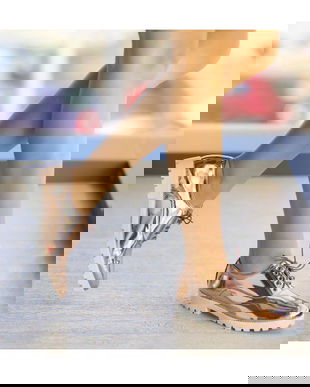 Pantofi Casual Paty Bronz