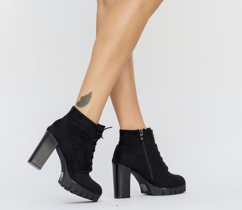 Botine Zuna Negre