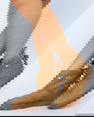 Cizme Tip Ug Azis Camel