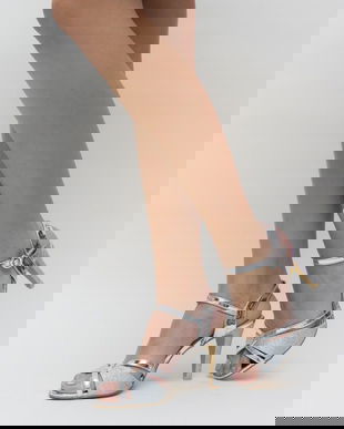 Sandale Pozy Argintii