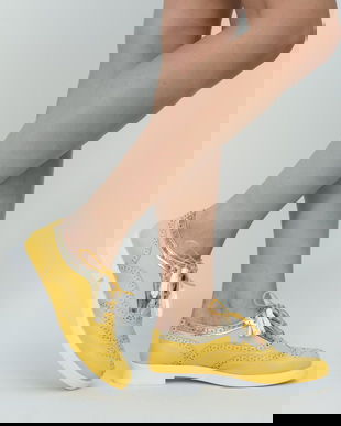 Pantofi Lizet Galbeni