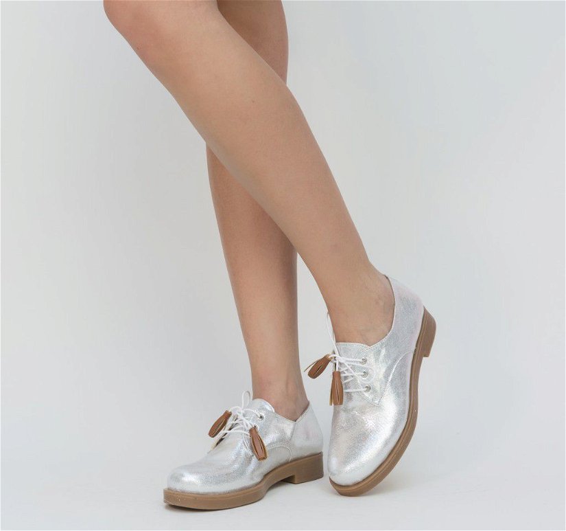 Pantofi Casual Lizet Argintii