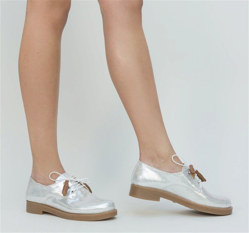 Pantofi Casual Lizet Argintii