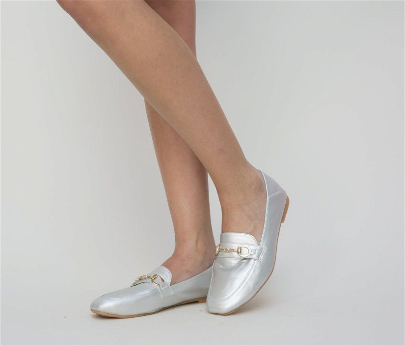 Pantofi Casual Belini Argintii