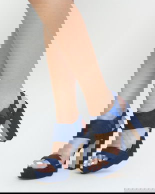 Sandale Carlos Albastri