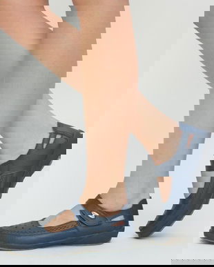 Pantofi Casual Konf Albastri