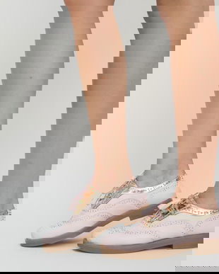 Pantofi Casual Lizete Roz 2