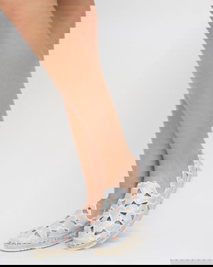 Espadrile Mator Argintii