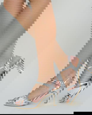 Sandale Nimano Argintii