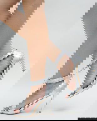 Sandale Conac Argintii