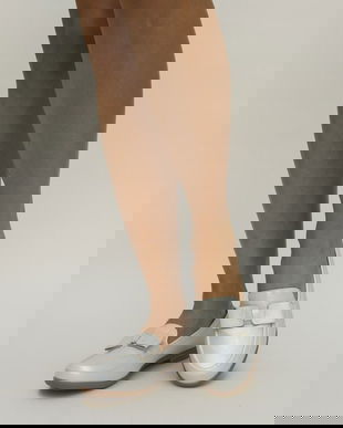 Pantofi Casual Bileni Argintii