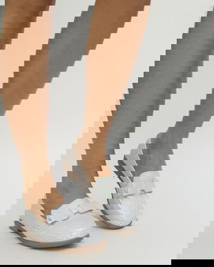 Pantofi Casual Dober Argintii