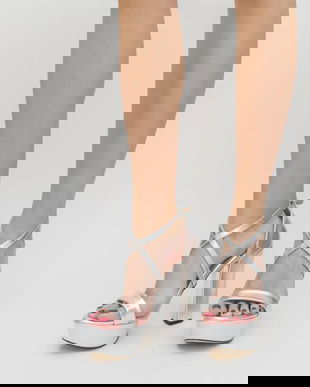 Sandale Alanos Argintii