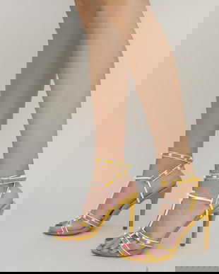 Sandale Mach Galbene