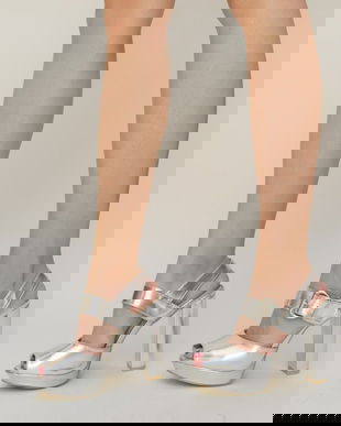 Sandale Milios Argintii