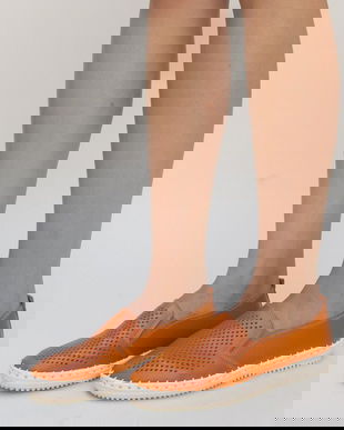 Pantofi Casual Tiana Portocalii
