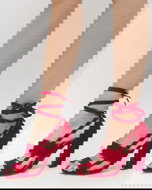 Sandale Somesh Rosii