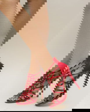 Sandale Fernet Rosii