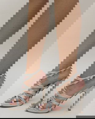 Sandale Anyda Argintii