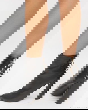 Botine Ligia Negre