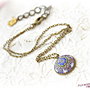 Colier Preciosa albastru cobalt