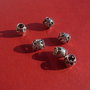 Margea tip Pandora argintie aprox 1x1 mm