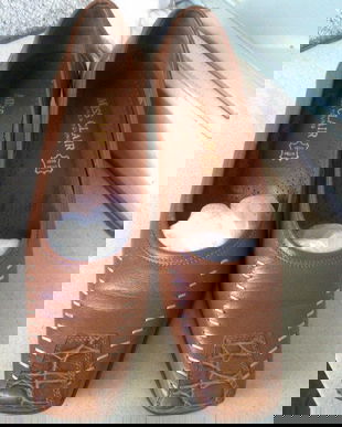 PANTOFI MISS CLAIRE SUPERBI PIELE NATURALA MANUSA ITALIA MARIME 39 1/2