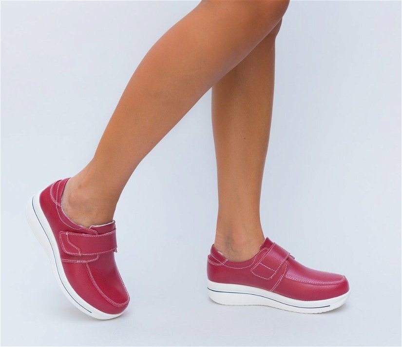 Pantofi Casual Iron Rosii