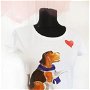 Tricoul personalizat Beagle Love