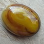 Cabochon agata, 39x29 mm