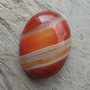 Cabochon agata, 39x29 mm