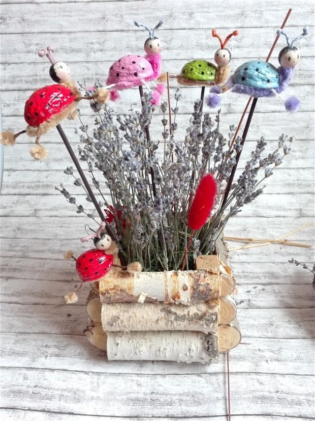Mamaruta delicioasa - Figurina decorativa pentru ghivecele de flori