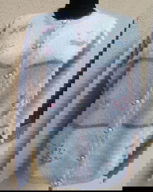 NOU-Cardigan kid mohair