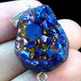 Pandant blue titanium