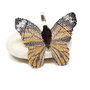 Pandantiv fluture filigranat ,argintat 30x28mm  SALAK 571