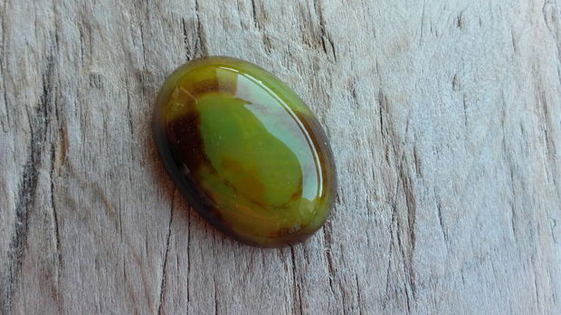 Cabochon agata, 25x18 mm - CADOU