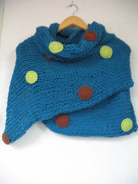 Sal/fular tricotat