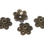 Capacel metalic, bronz, 9x3 mm