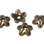 Capacel metalic, bronz, 9x3 mm