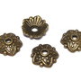 Capacel metalic, bronz, 8x2.5 mm