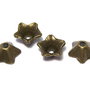 Capacel metalic, bronz, 8.5x5 mm