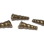 Capacel metalic, bronz, 22x9 mm