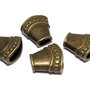Capacel metalic, bronz, 16x16x8 mm