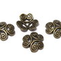 Capacel metalic, bronz, 12x4 mm