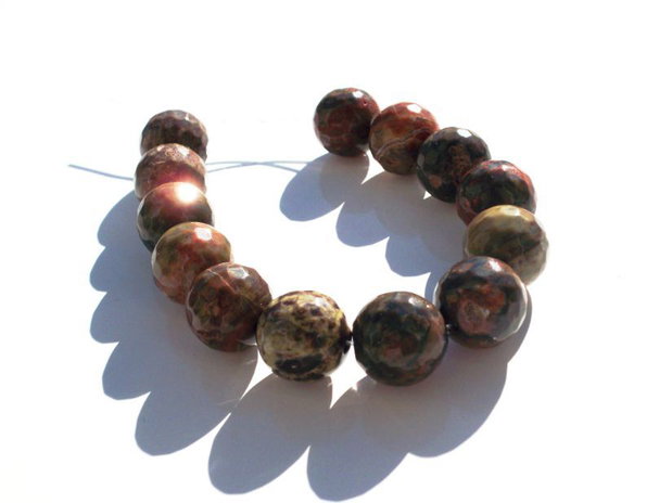 Agate fatetate 14 mm