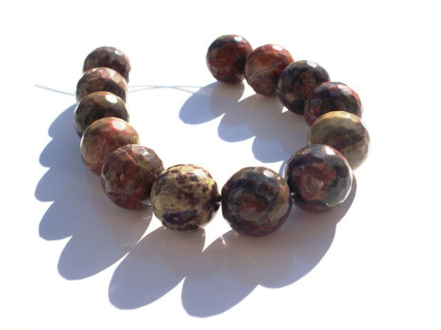 Agate fatetate 14 mm