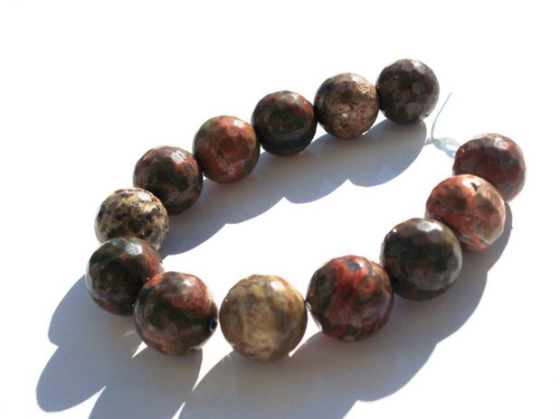 Agate fatetate 14 mm