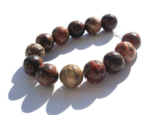 Agate fatetate 14 mm